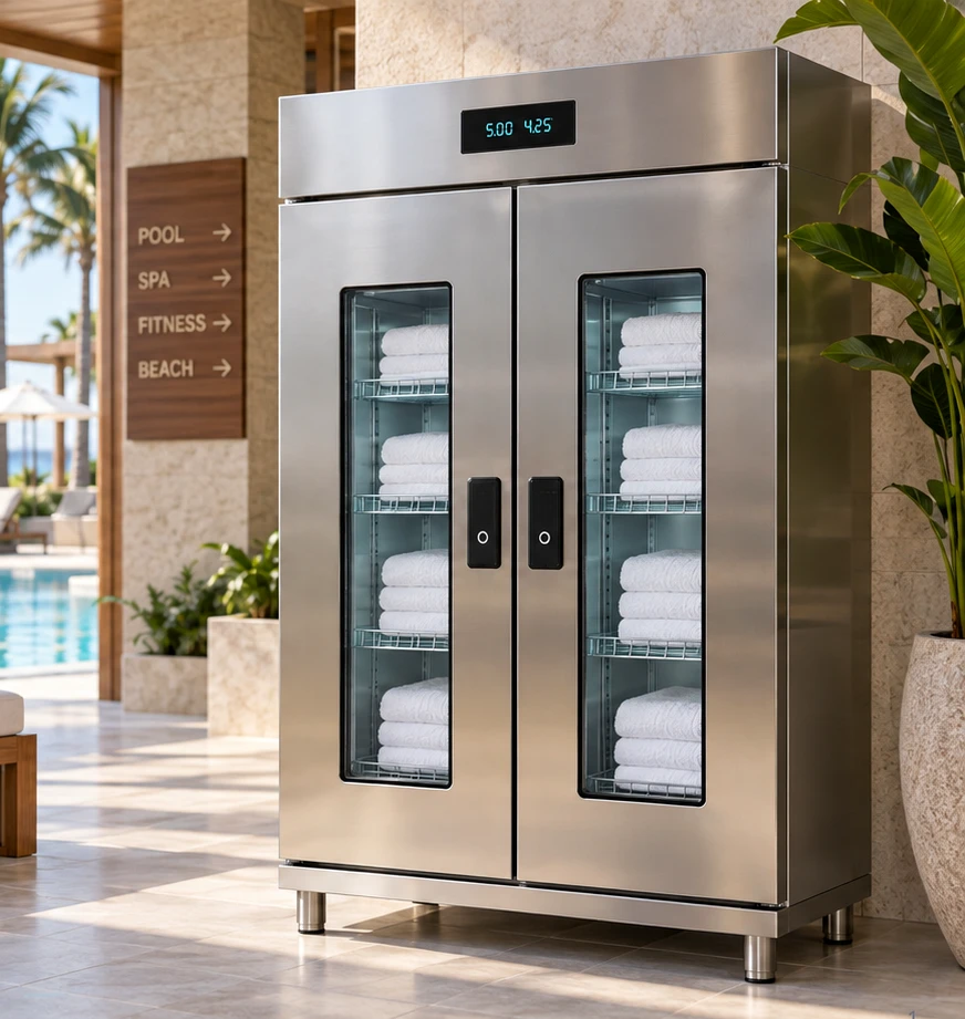 Towel locker capacity planning with controlled Card ID access